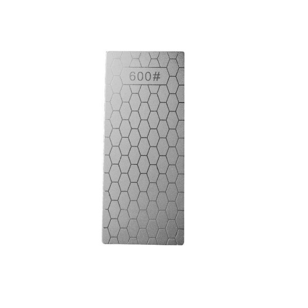 Placa metalica brici, pentru ascutit / slefuire, granulatie 600, culoare argintie, 150 mm x 62 mm